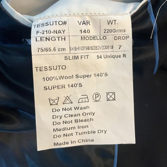 Balmain - Sport Coat - Navy Blue - Picture 6 of 9